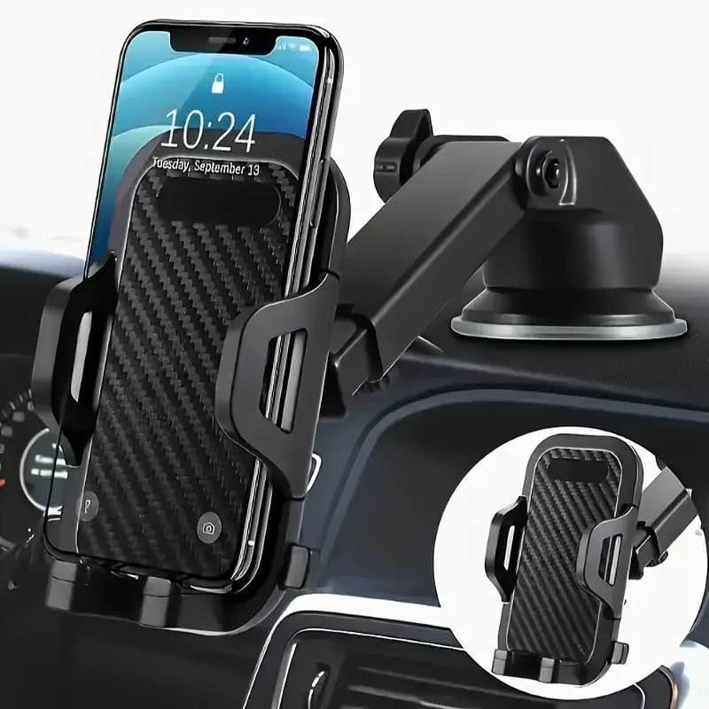 Car Phone Mount Long Arm Suction Cup Sucker Car Phone Holder Stand - 6