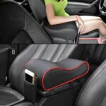 Leather Car Armrest Pad Auto Central Console Seat Box Mat Cushion Pillow Cover Vehicle Protective St – 1