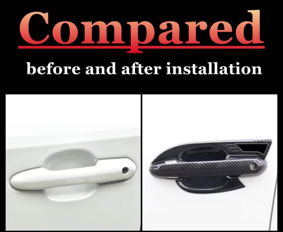Rav-4 Door Handle Cover+Door Bowl Cover Trim For Toyota RAV4 2019-2025 Car Accessories - 2