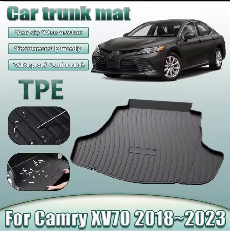 Toyota Camry Boot mats 18 to 23 - 2