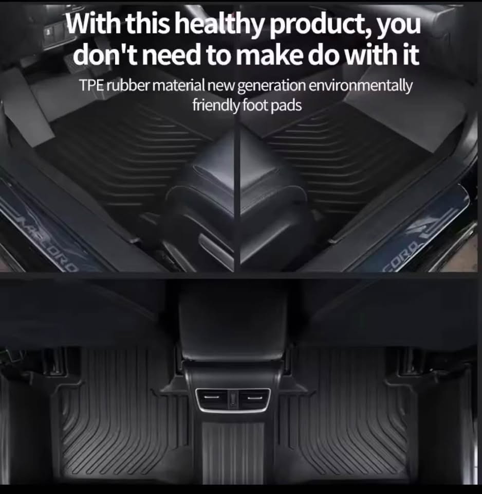 Toyota Hilux 3D customised floor mats - 5