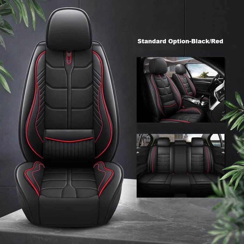 Universal car seat covers full set front and back nappa leather - 3